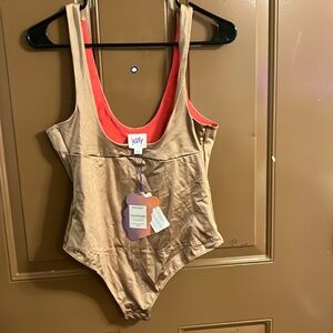 Never worn Yitty open bust bodysuit